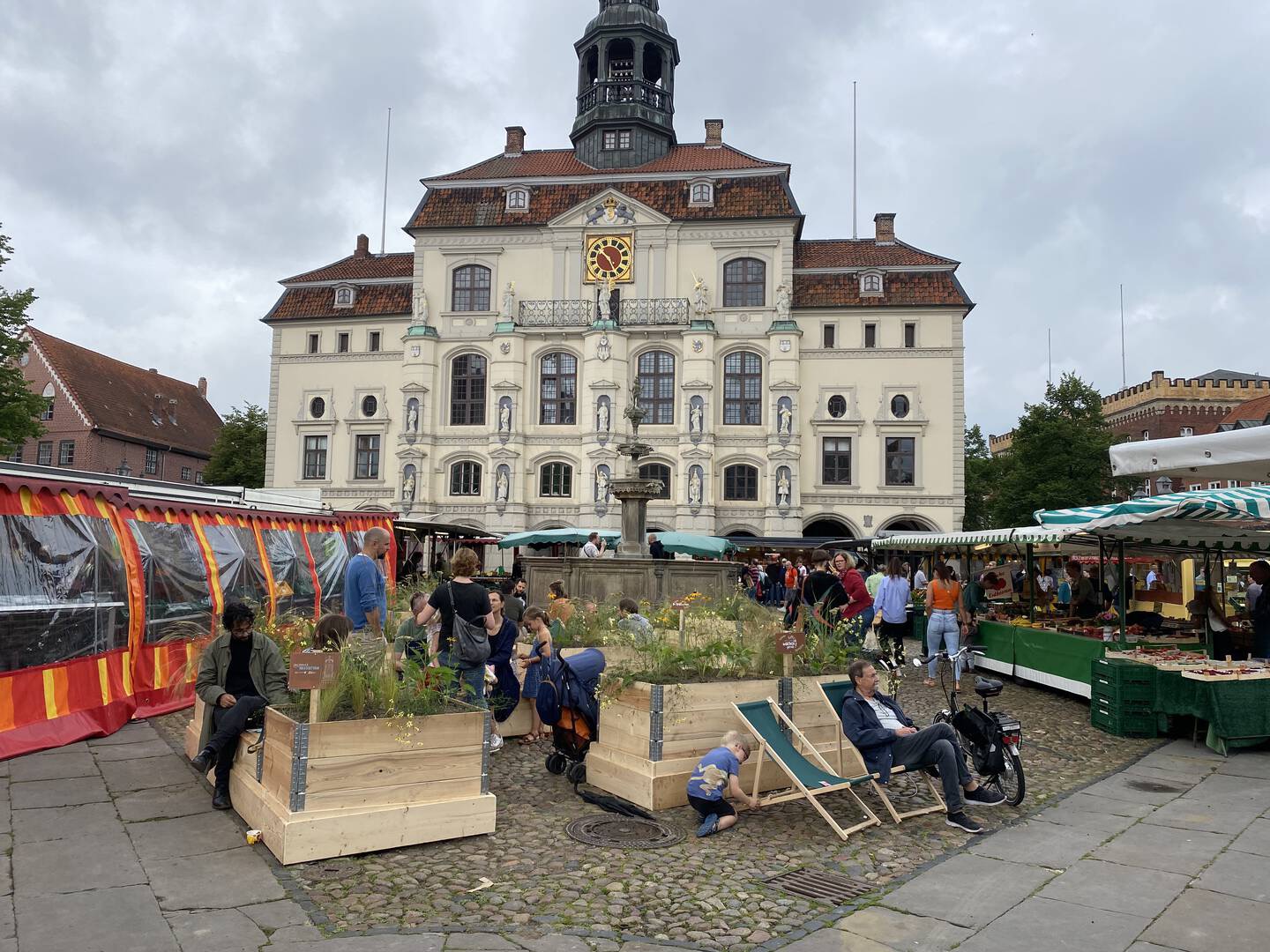 "Grüne Oase" - Markt Lüneburg