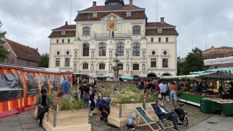 "Grüne Oase" - Markt Lüneburg